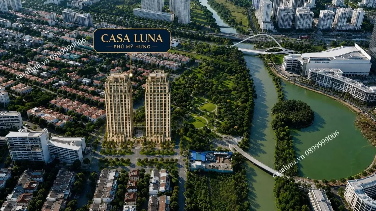 Tiện ích tại dự án Sky Villa Casa Luna Phú Mỹ Hưng Quận 7 7 Tầm nhìn đắt giá tại Casa Luna