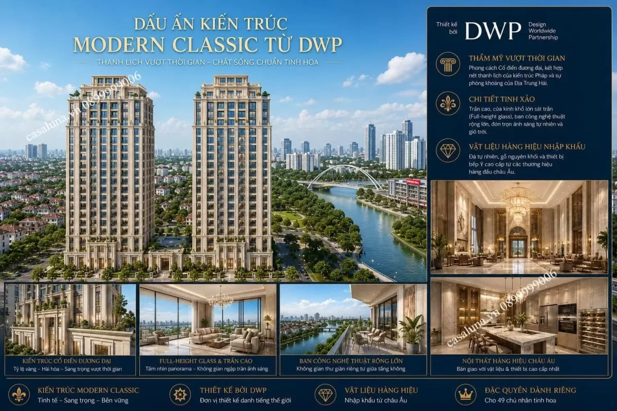 Tiện ích tại dự án Sky Villa Casa Luna Phú Mỹ Hưng Quận 7 4 Được "kiến tạo" bởi DWP, đơn vị thiết kế cảnh quan hàng đầu thế giới