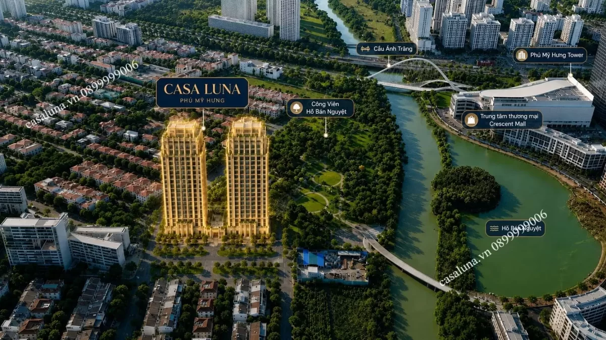 Tiện ích tại dự án Sky Villa Casa Luna Phú Mỹ Hưng Quận 7 8 Sống tận hưởng mỗi ngày tại Casa Luna