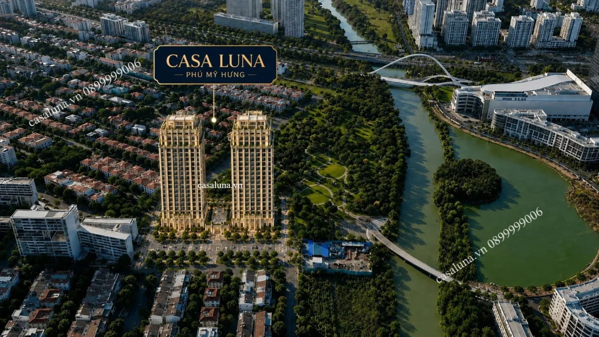 Tiện ích tại dự án Sky Villa Casa Luna Phú Mỹ Hưng Quận 7 7 Tầm nhìn đắt giá tại Casa Luna