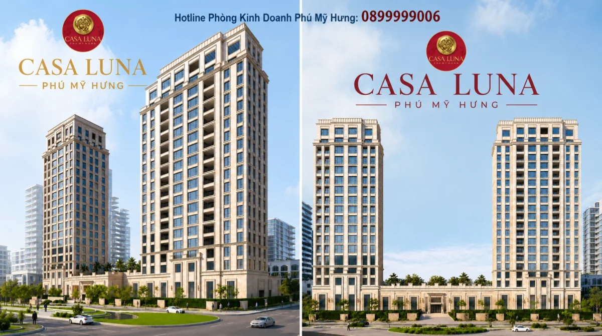 Dự án Căn hộ Casa Luna Phú Mỹ Hưng Quận 7 | Giá bán Tháng 6/2026 23 Phối cảnh thiết kế chính thức của dự án Casa Luna Phú Mỹ Hưng