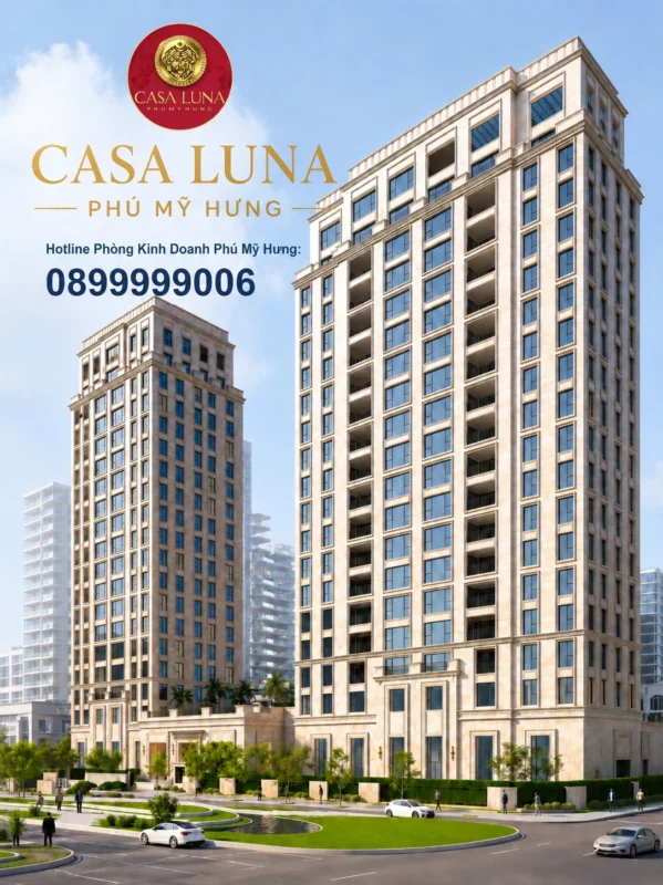 So sánh Casa Luna Phú Mỹ Hưng với các dự án biệt thự thấp tầng cùng khu vực: Sky Villa hay Biệt thự liền đất? 5 Phối cảnh căn hộ Casa Luna