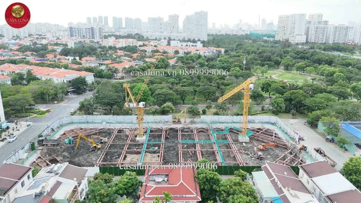 Dự án Căn hộ Casa Luna Phú Mỹ Hưng Quận 7 | Giá bán Tháng 6/2026 65 Tiến độ dự án Casa Luna Phú Mỹ Hưng - Cập nhật tháng 5/2026