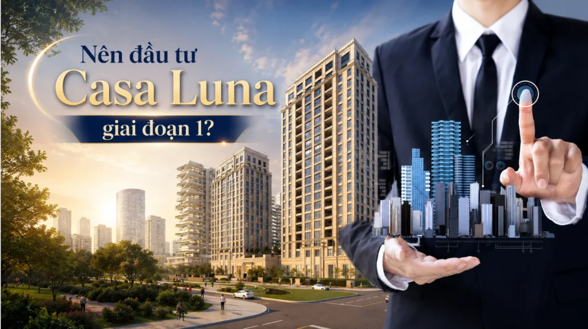 Đầu tư Casa Luna giai đoạn 1: Lướt sóng hay giữ tài sản? 8 Đầu tư Casa Luna Phú Mỹ Hưng giai đoạn 1