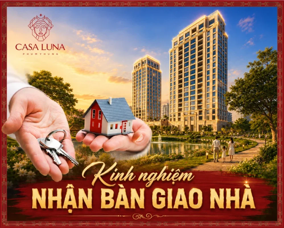 Kinh nghiệm nhận bàn giao căn hộ Casa Luna Phú Mỹ Hưng 8 Kinh nghiệm nhận bàn giao căn hộ Casa Luna