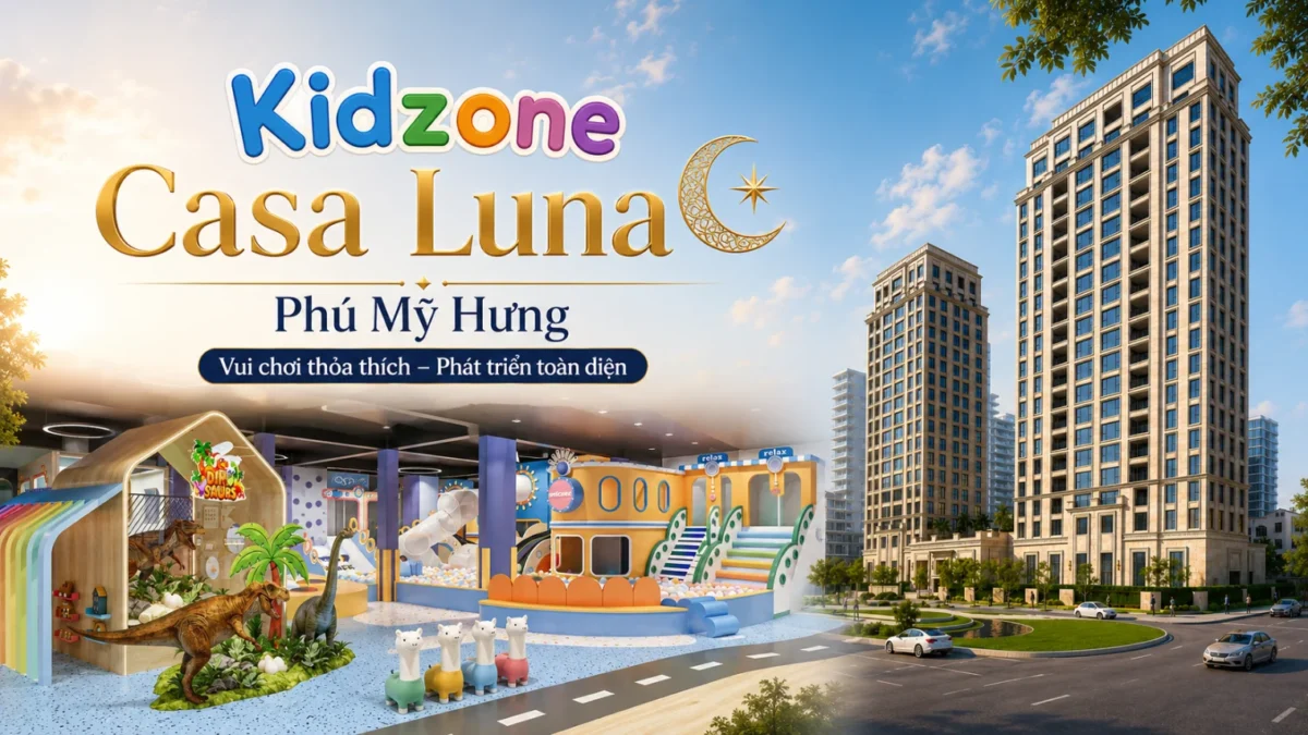 Kid Zone Casa Luna: Không gian vui chơi cho trẻ em 9 Kidzone dự án Casa Luna Quận 7