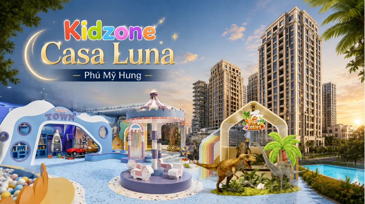 Kid Zone Casa Luna: Không gian vui chơi cho trẻ em 8 Kidzone dự án Casa Luna Quận 7