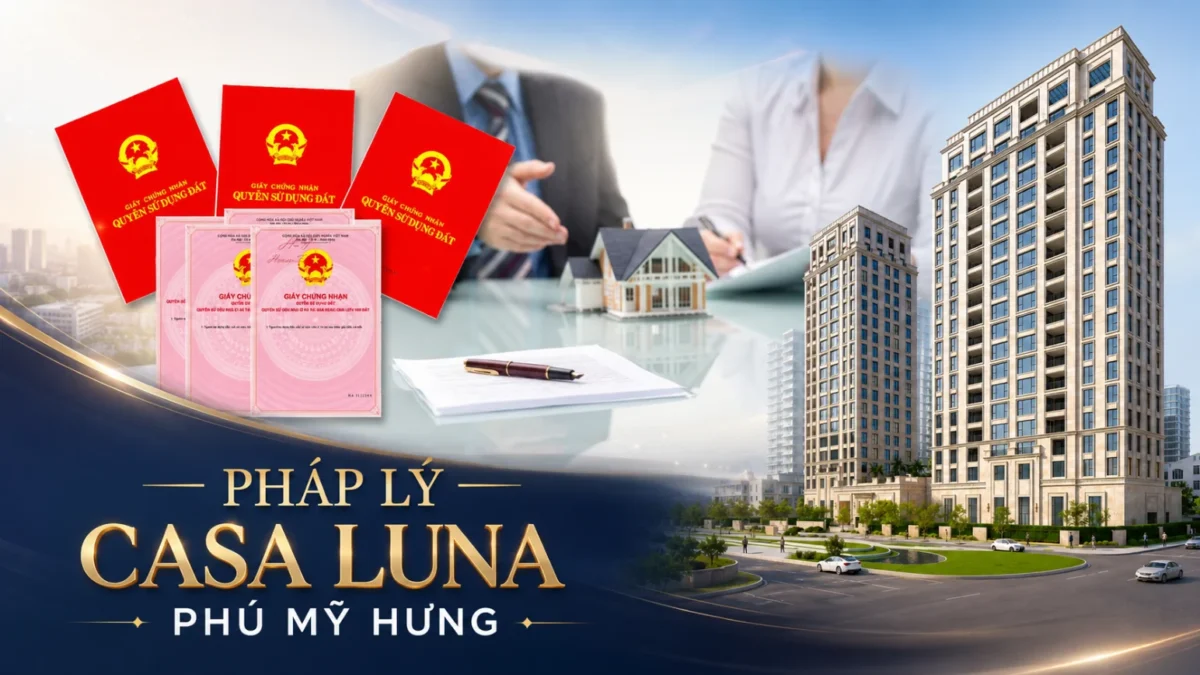 Pháp lý Casa Luna Phú Mỹ Hưng có gì đáng chú ý? 7 Pháp lý Casa Luna Phú Mỹ Hưng có gì đáng chú ý?