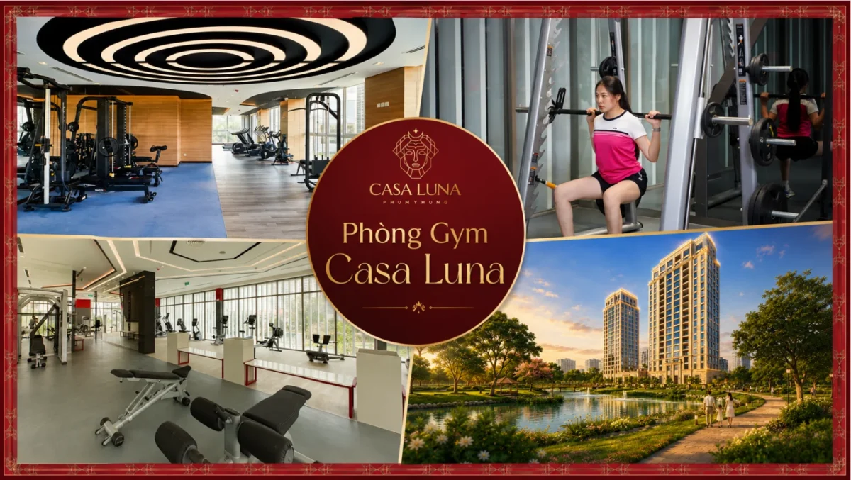 Phòng Gym & Yoga Casa Luna: Chuẩn sống khỏe thời thượng 8 Phòng Gym Casa Luna