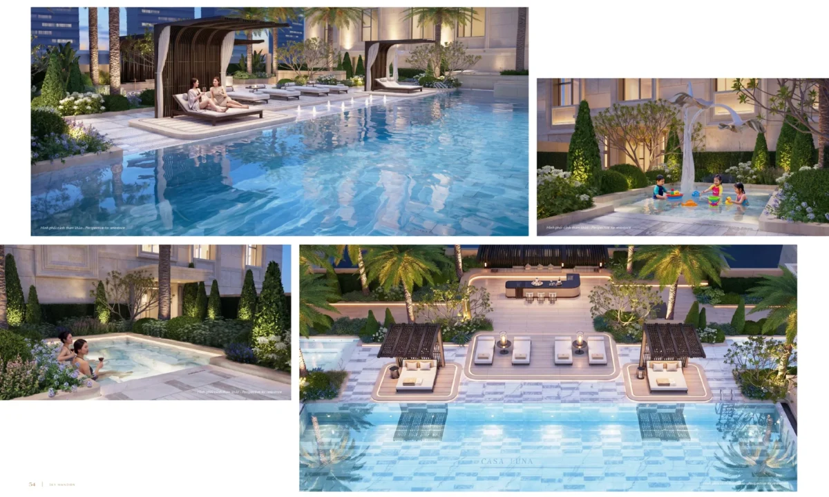 Tiện ích tại dự án Sky Villa Casa Luna Phú Mỹ Hưng Quận 7 21 Tiện ích dự án Casa Luna Phú Mỹ Hưng