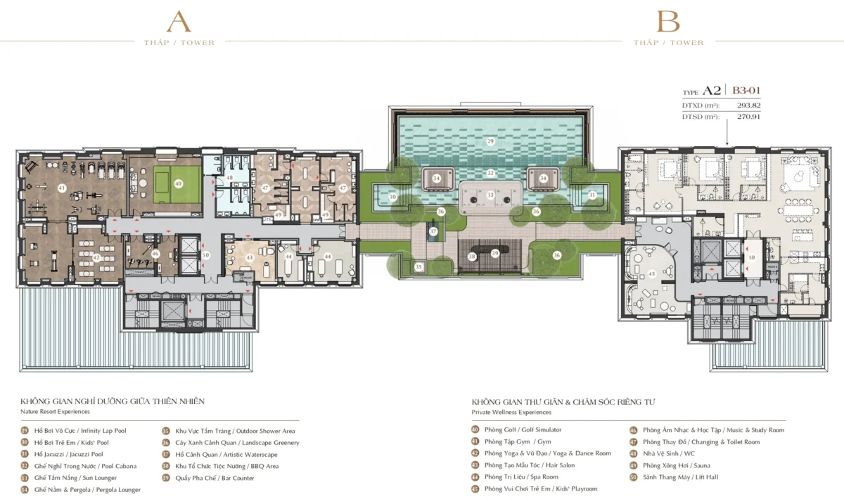 Dự án Căn hộ Casa Luna Phú Mỹ Hưng Quận 7 | Giá bán Tháng 7/2026 79 Mặt bằng tầng 3