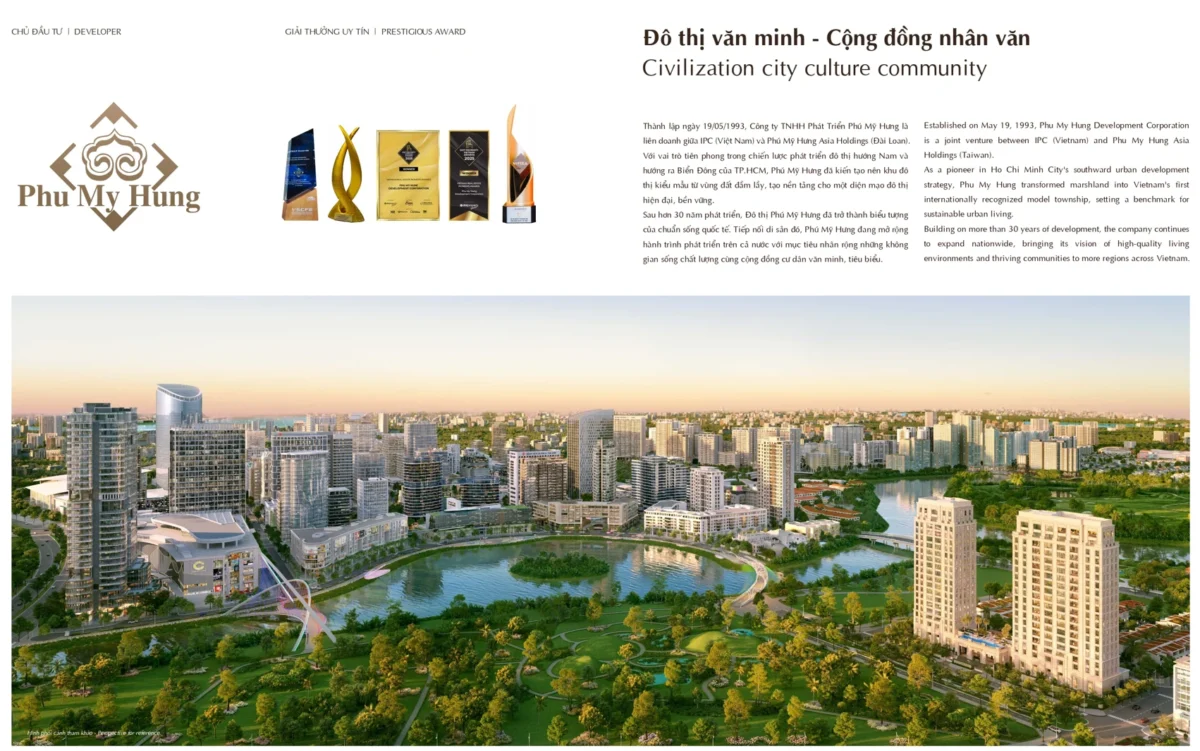 Chủ đầu tư, đơn vị thiết kế và thi công dự án Casa Luna 2 Chủ đầu tư Phú Mỹ Hưng