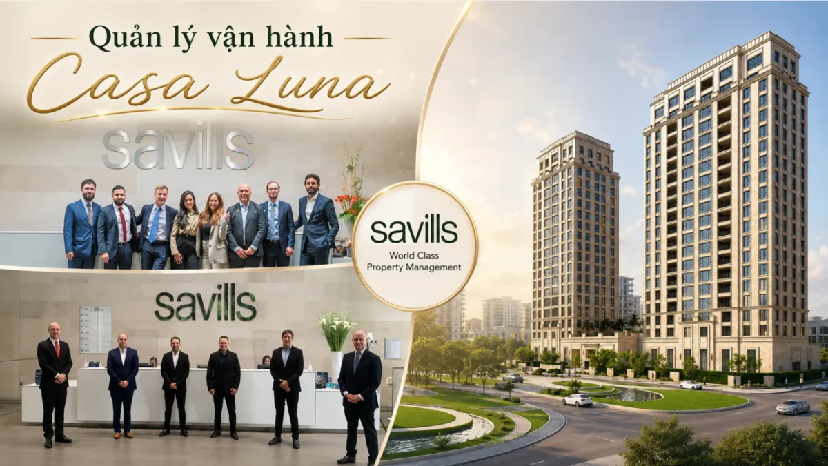Dự kiến Savills sẽ quản lý Casa Luna: Chuẩn dịch vụ 5 sao ra sao? 9 Đơn vị quản lý Casa Luna