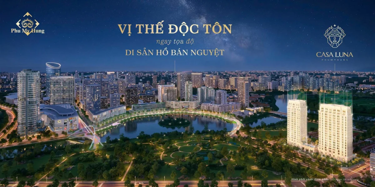 Dự án Căn hộ Casa Luna Phú Mỹ Hưng Quận 7 | Giá bán Tháng 9/2026 24 Casa Luna ôm trọn tầm view đắc địa tại Phú Mỹ Hưng